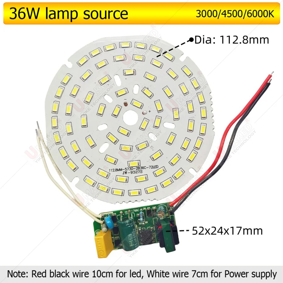 1/10set 30-100W led lighting source for industrial and mining lamp workshop, warehouse chandelier 100w led pcb board+driver