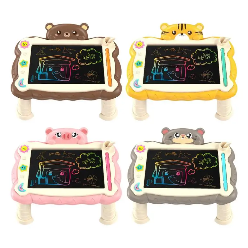 

Magnetic Drawing Board Childrens Doodle Pad Art Supplies With Stand Reusable Writing Tablet For Handwriting Practice Home School