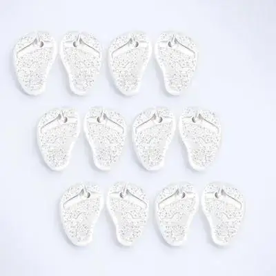 

6pcs 6 Pairs Gel Forefoot Cushions Flip Flops Pad Premium Material Shock Absorption Vibration Reduction Sticky Backing Adhesive