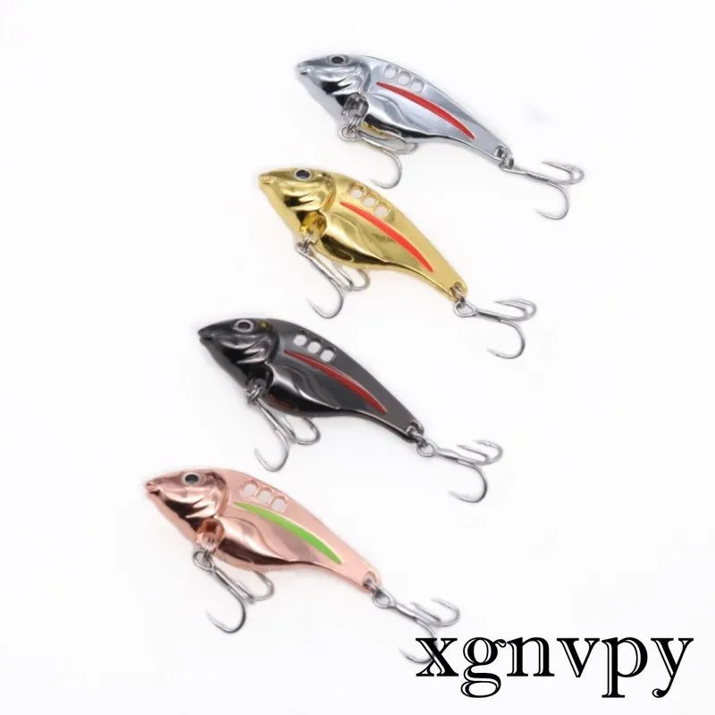 Xgnvpy Luya Dolphin VIB Luya Bait Zinc Alloy Vib Full Swimming Layer Perch Perch Mouth Mandarin Fish Mandarin Fish Bait