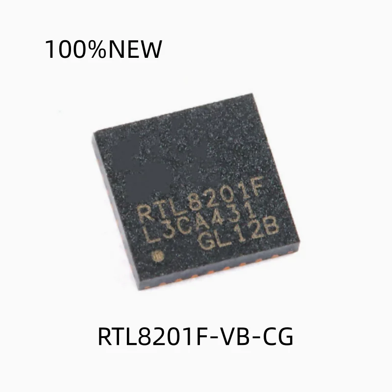 (10Pcs) 100% New Rtl8201F-Vb-Cg Rtl8201F Qfn-32 Ethernet Controller Chip Ic