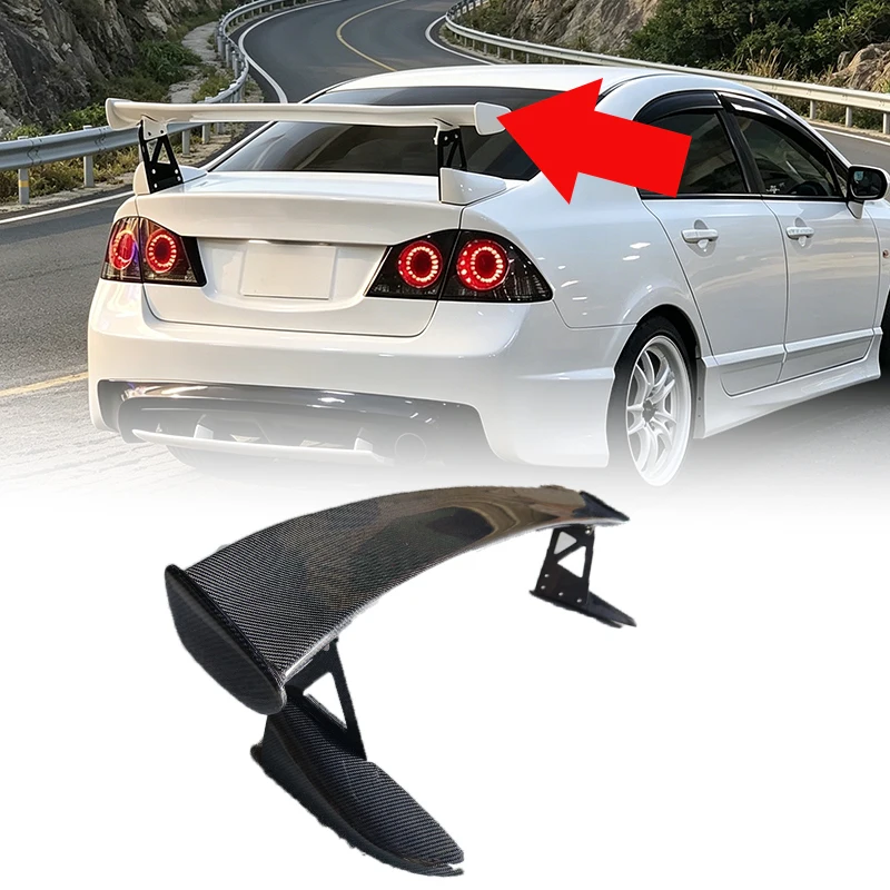 Car Trunk Rear Spoiler For Honda Civic FD2 2006-2011 8th Gen CIIMO Automobile Exterior Body Kits Racing Wing Auto Modified Repla