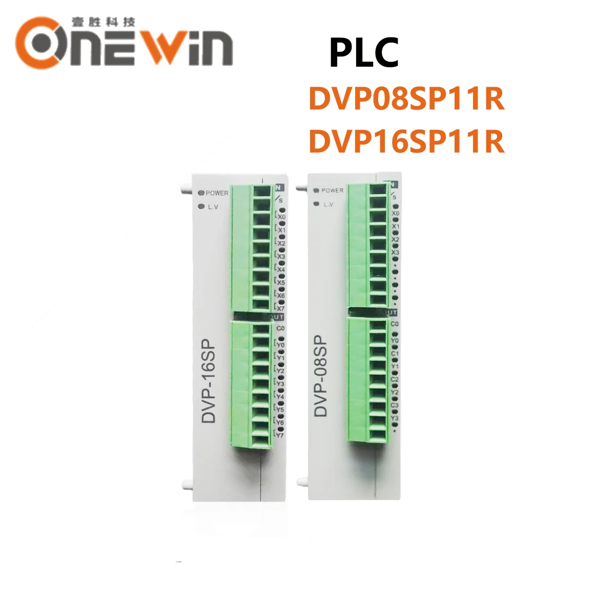 

DVP08SP11R DVP16SP11R Delta PLC Brand New Original 24VDC relay output module DVP-SLIM series