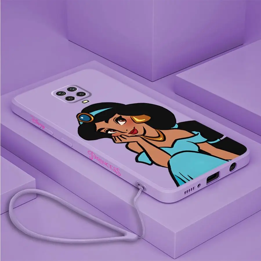 Disney Princess Phone Case for Xiaomi Redmi Note 12S 13 10 12 Pro Plus 10S 11 11S 5G 8 9 9S 9T Soft Silicone Cover