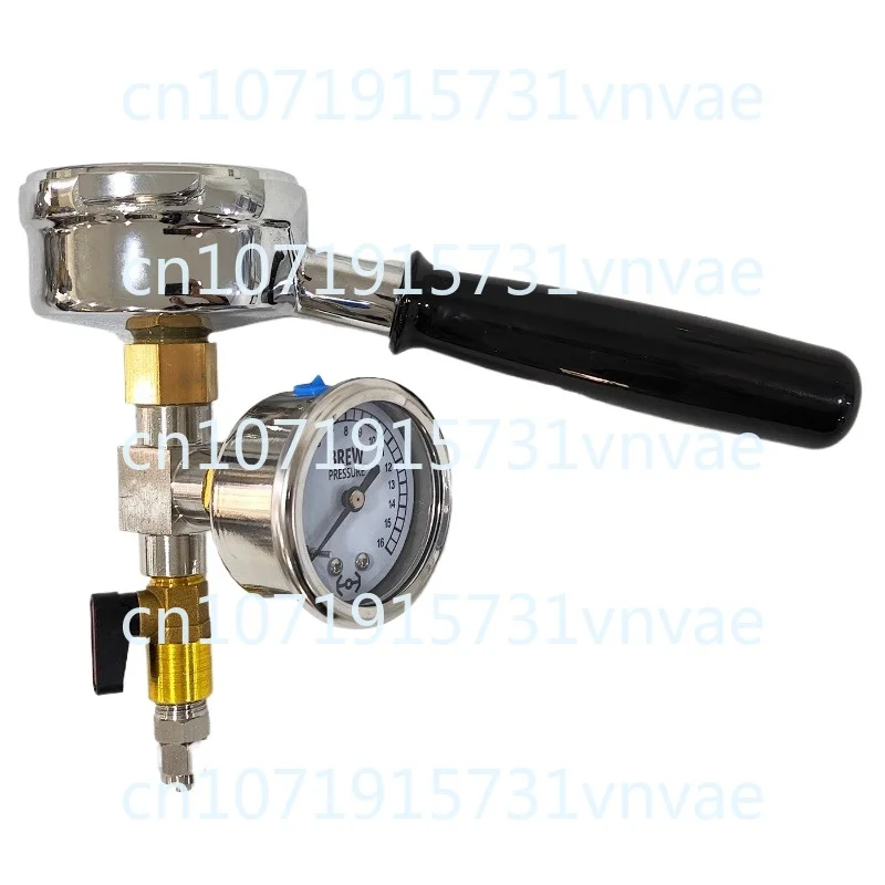 Pressure Measuring Handle Commercial Household Coffee Machine Extraction Pressure Calibration Tool with Pressure Gauge