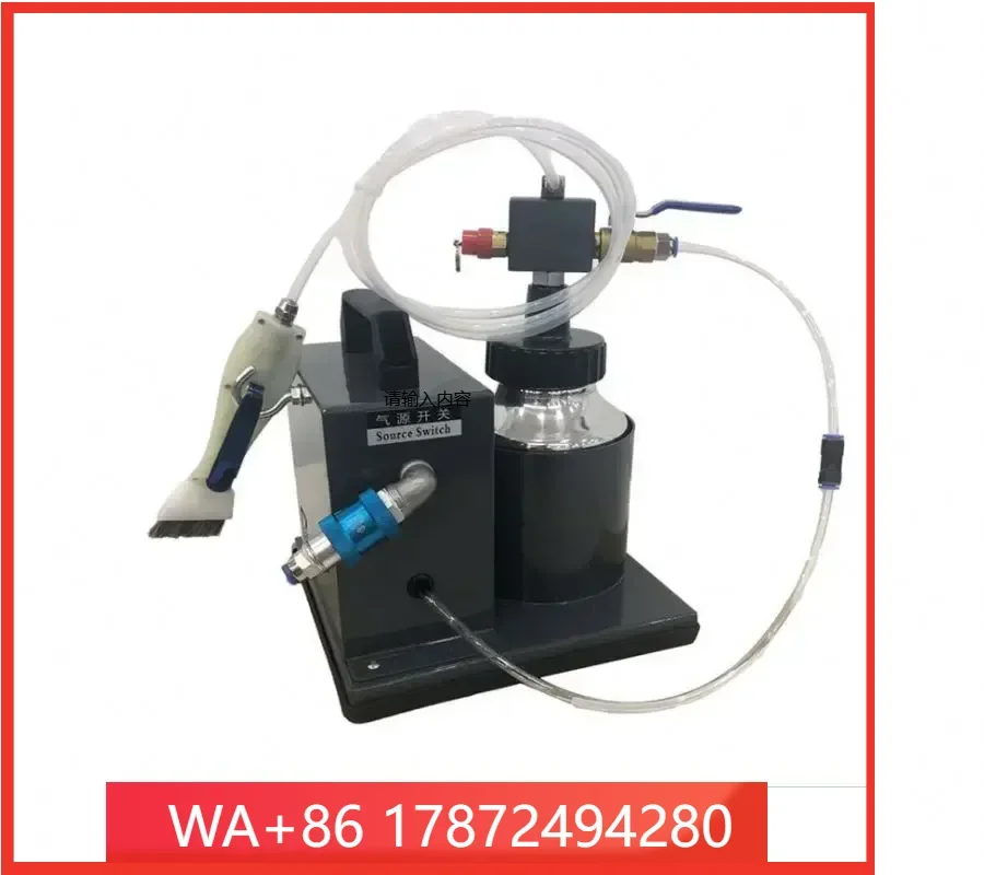 Automatic Pnmatic Double Head Glue Filling hine Spray hine Shoe Leather Brush Glue hine