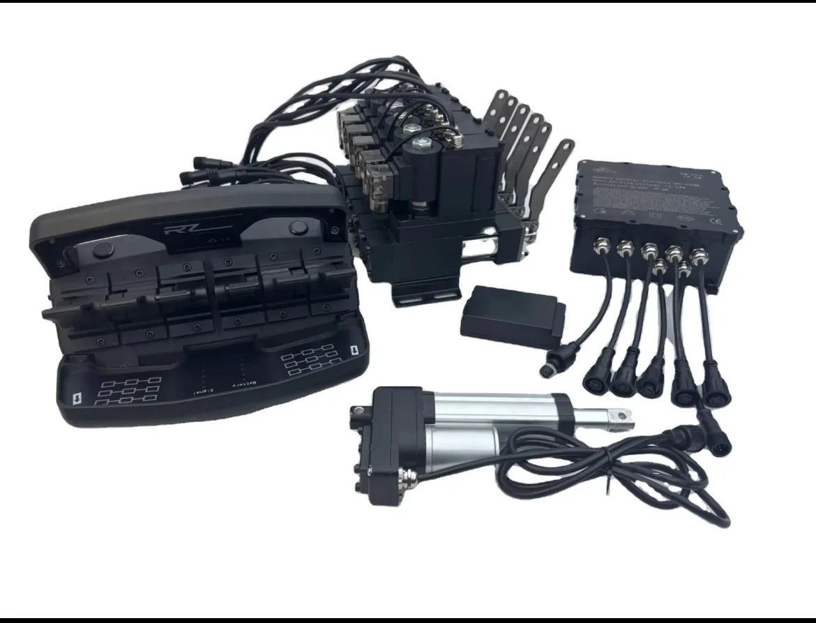 6-Joint Wireless Proportional Remote Control Kit, Suitable for Truck Cranes, Waterproof/Clutch Motor