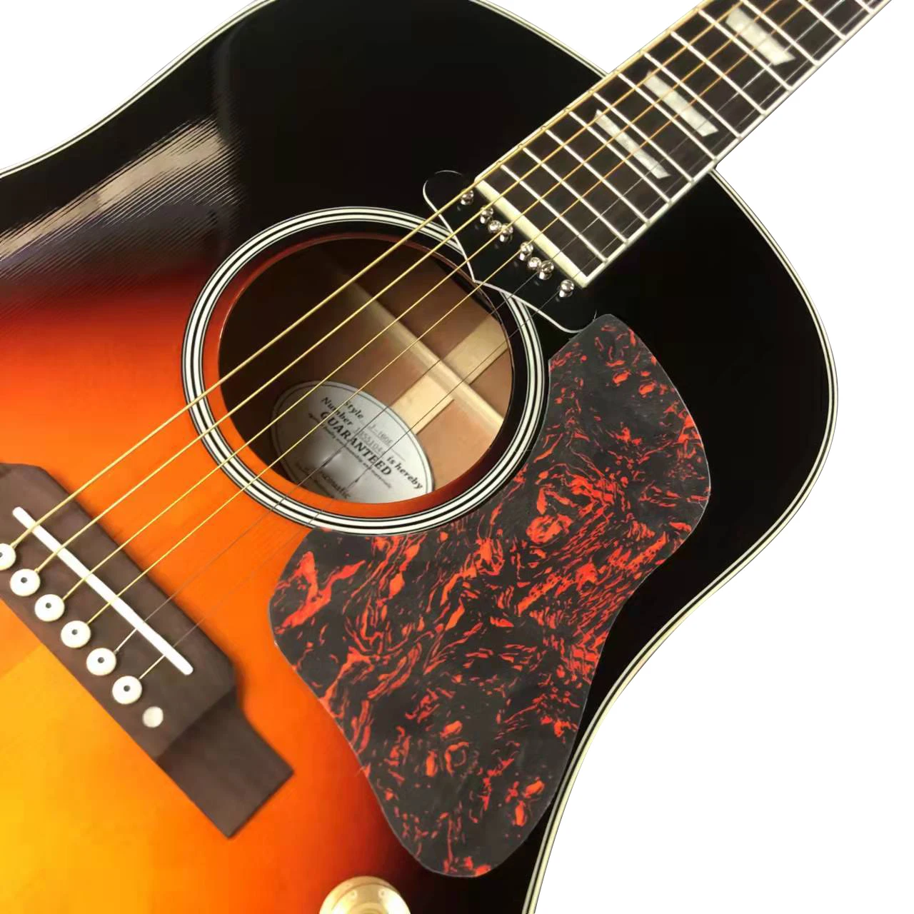 40 inch 160 series side single sunset color  box wooden guitar