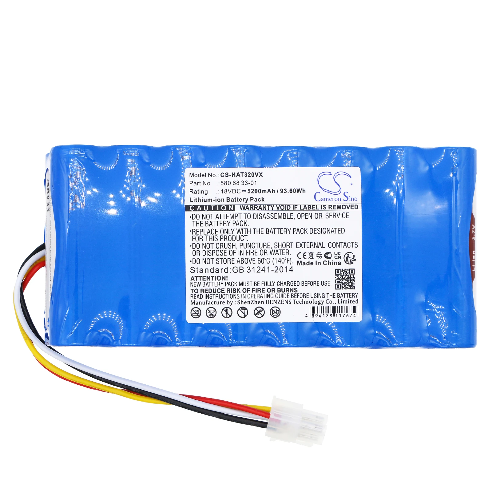 

Li-ion Battery for Husqvarna Lawn Mower 18V 5200mAh Compatible AM430X AM440 AM550 Automower 430X 550