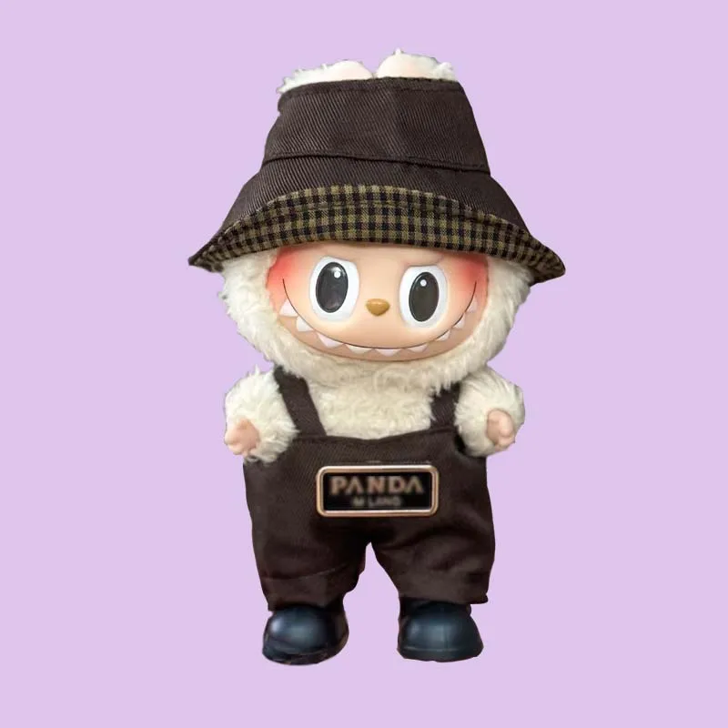 17cm 라부부 인형 의류 세트에 적합, 라부부 의류 교체용 어부 모던 세트에 적합