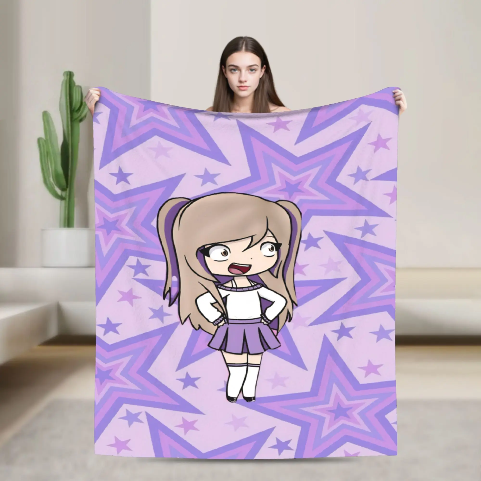 Dense Real Mix Collage Lyna Vallejos  Blanket Ultra-Soft Flannel Relax Present  Throw Blankets Plush Thin Quilt