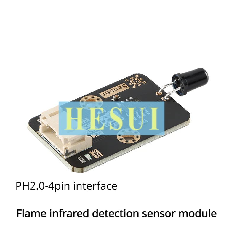 Original firelight flame infrared detection sensor module PH2.0-4pin interface