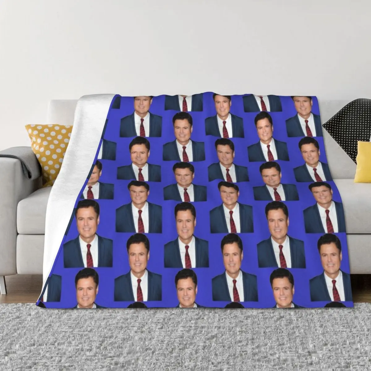 

donny marie osmond Throw Blanket Decoratives Softest Soft Plaid Decorative Sofas Blankets