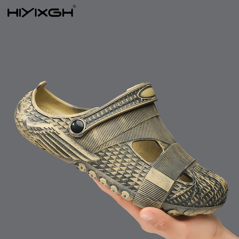 Summer New Design Clogs For Men Outdoor Beach Sandals EVA Soft Slippers Men Casual Garden Water Shoes Male Beach Sandals