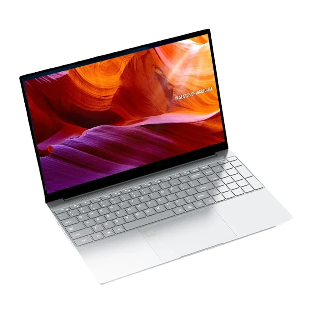 Computadora portátil barata de 15,6 pulgadas Windows 10 11 Pro 1920*1080 portátil barato DDR4 Ram 12GB Rom 128GB SSD puerto HDMI Notebook