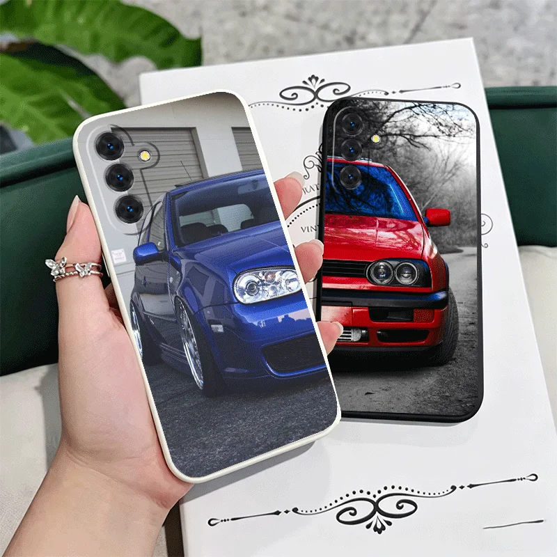 Cool Golf Car MK3 MK4 MK5 Soft Phone Case For Samsung A17 A16 A15 A14 A13 A57 A56 A55 A54 A53 A37 A26 A25 A24 A23 A36 A35 A34 A3