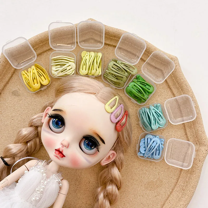 ブライス  リカちゃん 用 ヘアークリップ ブライス-Bjd人形のヘアピン,アクセサリー1/6 1/12 ob11,ミニDIYヘア