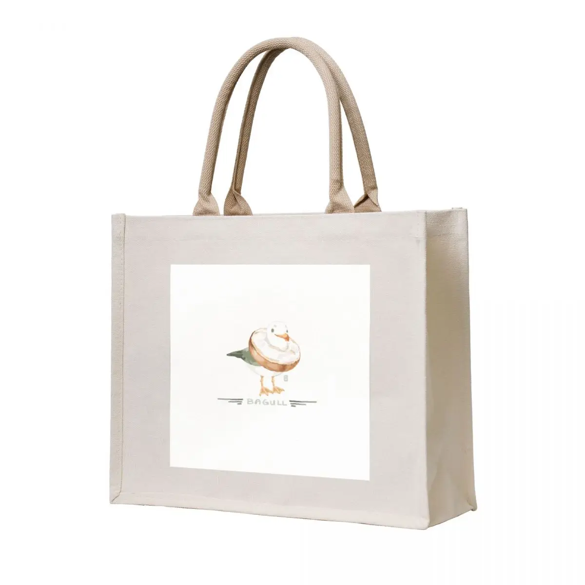

Bagull Tote Bag Canvas bag supermarket folding bag canvas tote