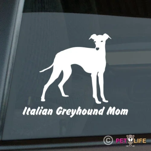 

For Italian Greyhound Mom Sticker Die Cut Vinyl - iggy ig Car decal