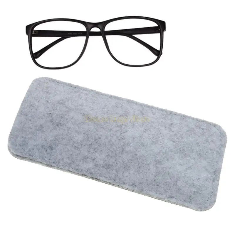 X90D occhiali da sole in feltro morbido per occhiali per occhiali da manicotto per borsa organizzatore custodia