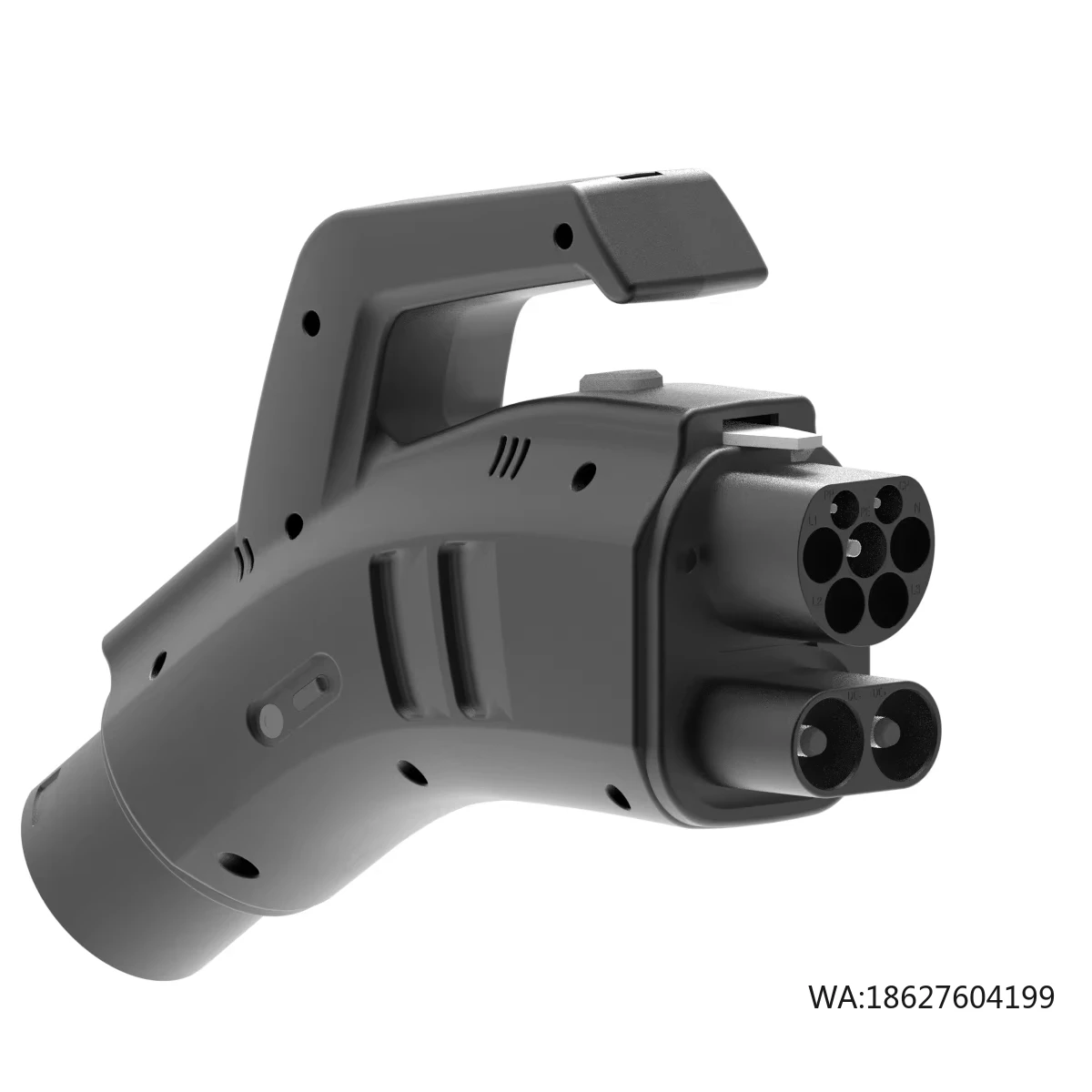 

Комплектующие и аксессуары для электромобилей от производителя: разъемы CCS2, GBT, Combo2 для зарядных станций электромобилей