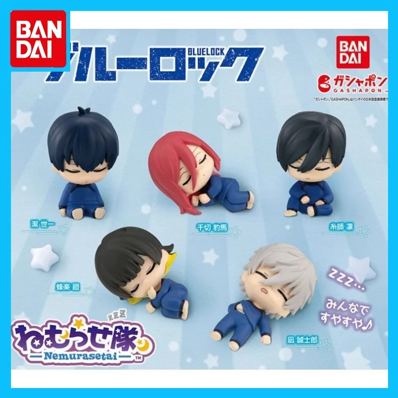 

Bandai Original Genuine Gashapon BLUE LOCK Sleep Squad Bachira Meguru Isagi Yoichi Action Figure Toys for Boys Girls Gift Model