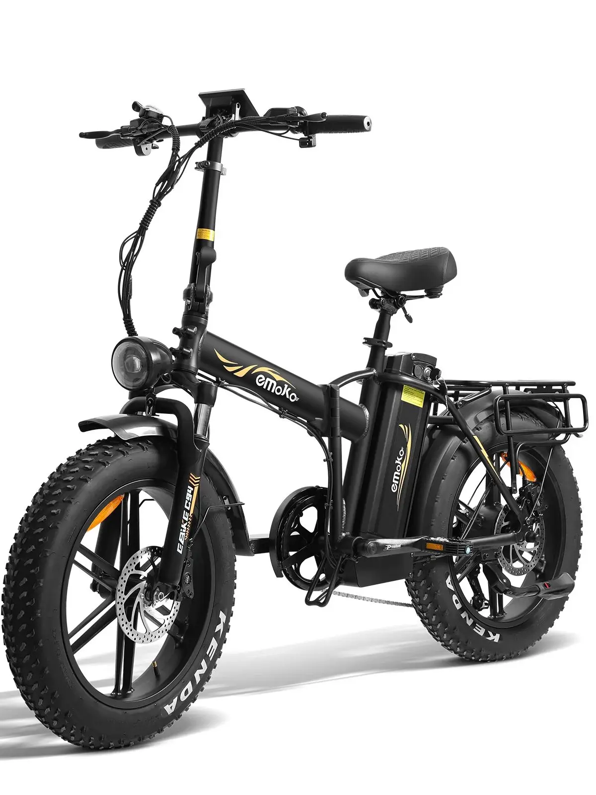 AliExpress NONE EMOKO C94 48V35Ah Battery Electric Bike 20 Inch Tires City commute E-Bike，750W Motor E-bike Adult Electric Bicycle