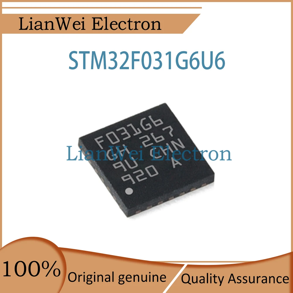 

STM32F031 STM32F031G6U6 F031G6 IC MCU Chip UFQFPN-28