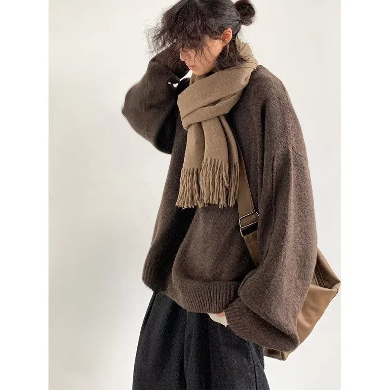 

Мужская зимняя утепленная хлопковая куртка с вертикальными полосками в стиле ретро, цвет кофе, вязаный кардиган из полиэфирного волокна