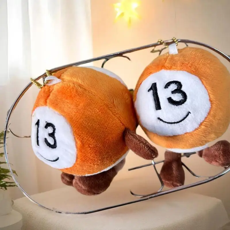 1/2 шт. милый юбилейный шарик для бассейна No 13, брелок, плюшевая кукла, украшение для сумки, подвесной рюкзак, подвесная тряпичная кукла, подарок