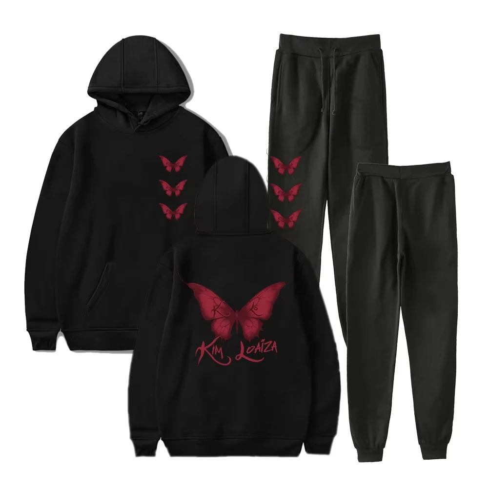 New Kimberly Loaiza Merch La Despedida Tour Hoodie Jogger Pants Two Piece Set Sweatshirts+Sweatpants Men Women‘s Set