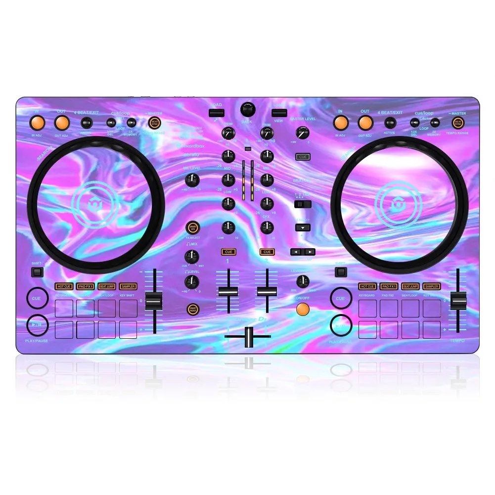 Pioneer DDJ-FLX4 Film All-in-one Pioneer Ddjflx4 Controller Disc Sticker Color Sticker. Not Machine