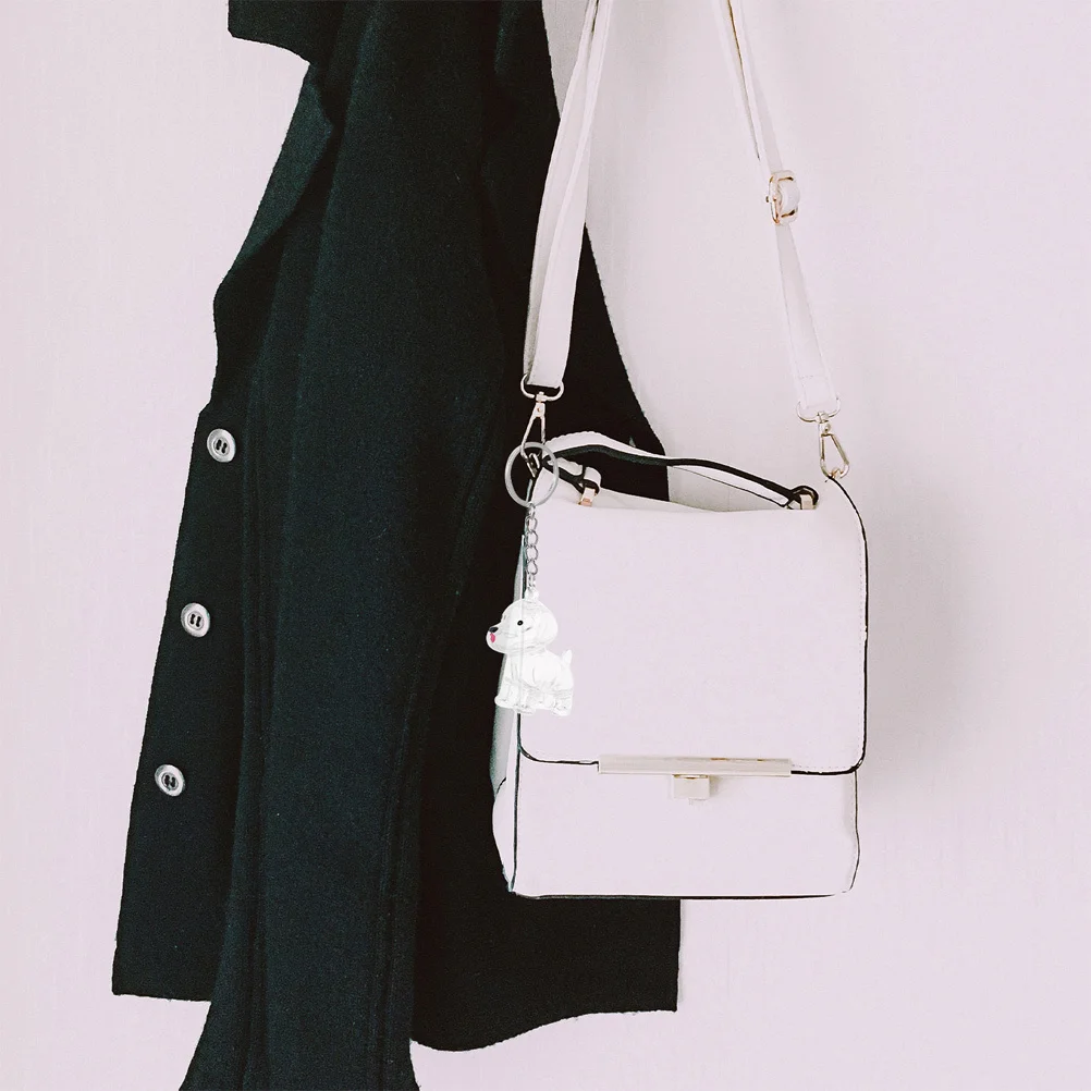 

2Pcs Dog Keepsake Holder - Pet Hair Memorial Keychain Urn - Compact Pet Souvenir Storage for Cremation Jewelry and Emotional