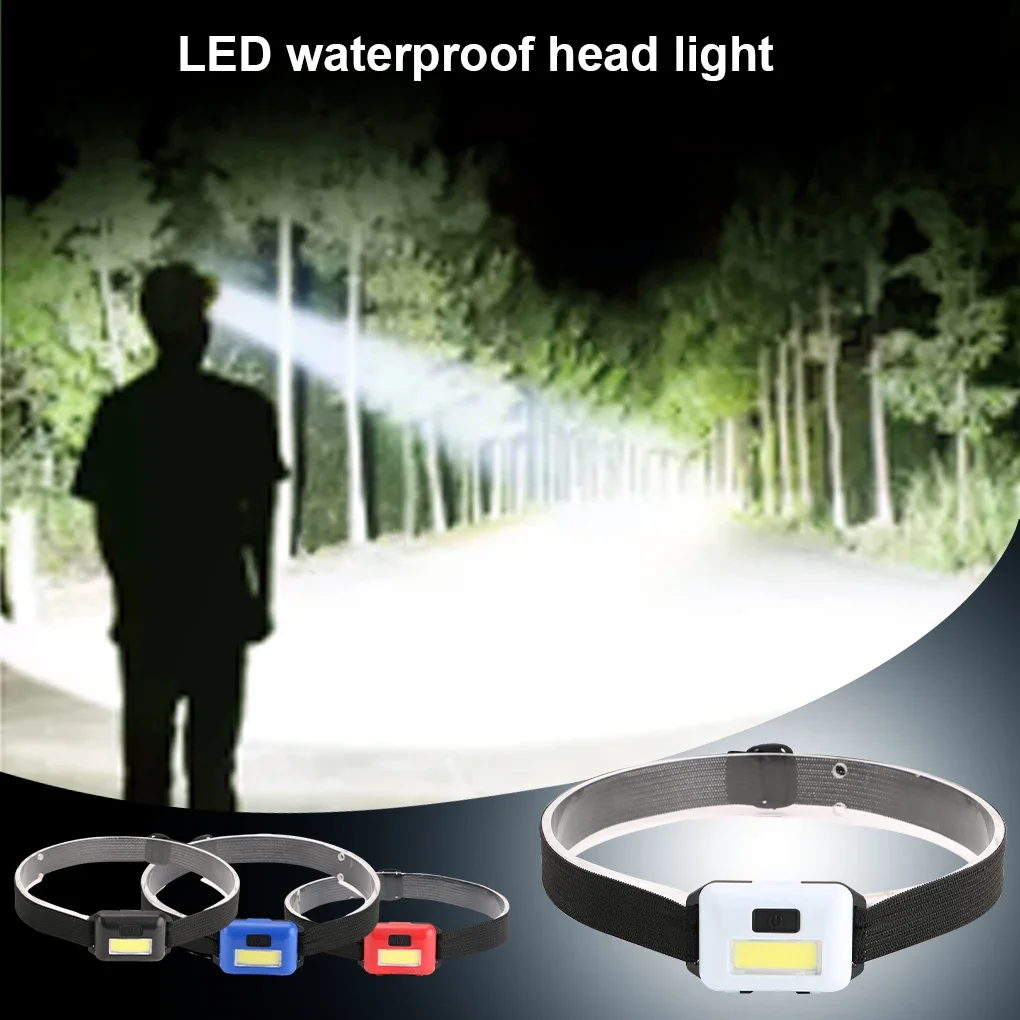 Waterproof 3 Modes Outdoor Cycling Headlamp Fishing Flashlight Head Torch Tourism Equipment Mini LED Camping Light Headlight