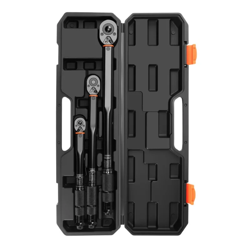 Portable Adjustable Torque Wrench Set, 1/4