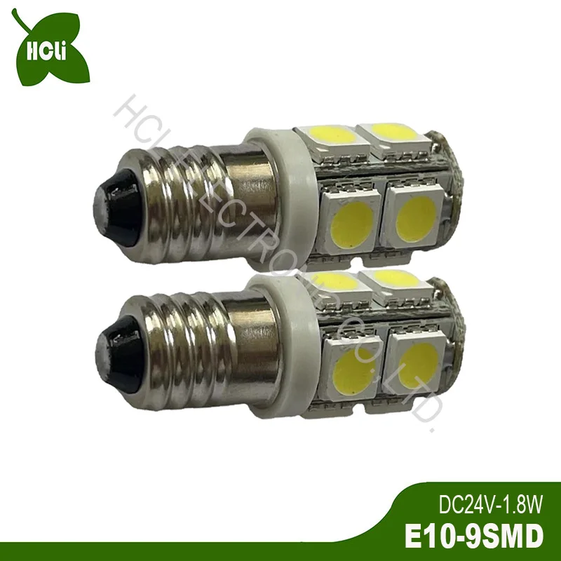 

High quality DC6.3V 12V 24V E10 BA9S BAX9S T4W T11 1815 1895 T10 W5W 194 168 Wedge Led Bulb Light Lamp free shipping 50pcs/lot