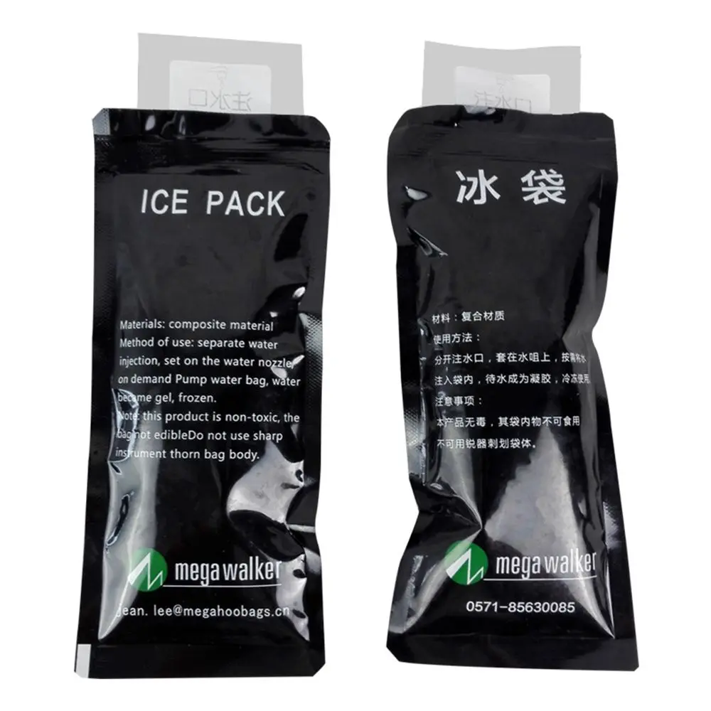 10pcs Reusable Drinks Refrigeration Seafood Preservation Ice Pack Keep Food Fresh Cooler Bag Cold Compressed