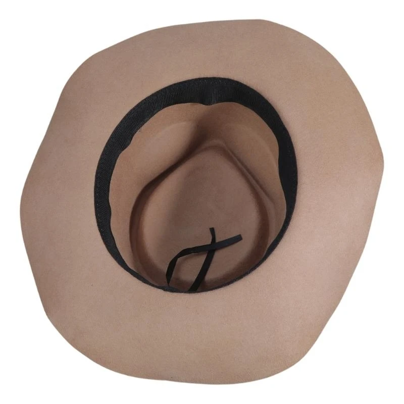 Шляпа Трилби в британском стиле для осенне-зимнего фестиваля джентльменов с плоским цилиндром