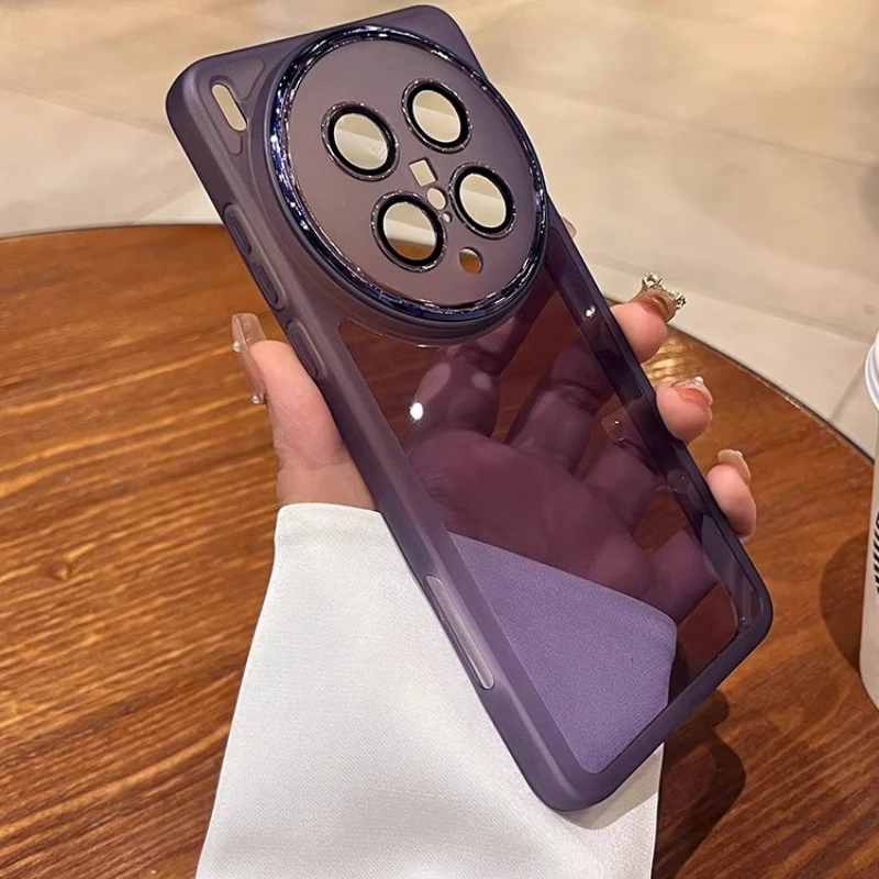 Für VIVO X300 Pro Volle Objektiv Kamera Schutz Film Transparent Weiche Silikon TPU Telefon Zurück Fall für VIVO X 300X300pro Abdeckung