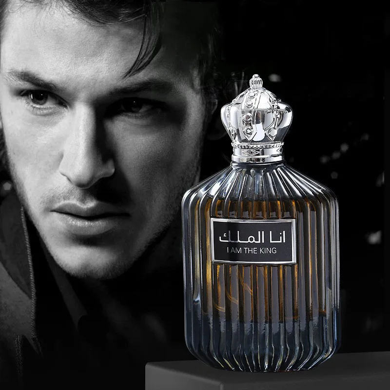 Parfum Pria Pangeran Dubai 100ML tanaman Cologne tahan lama aroma bunga Arabian De Parfum alami segar