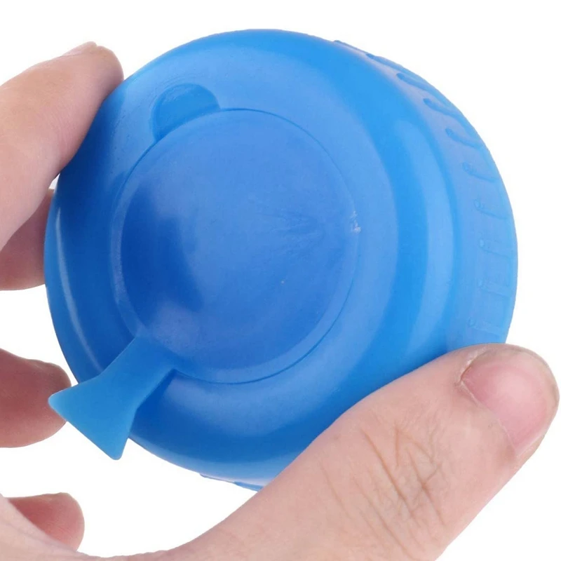 Water Jug Cap 5 Pack Plastic Water Bottle Cap Blue Gallon Drinking Water Bottle Cap Replacement Bottle Tool Leak Free