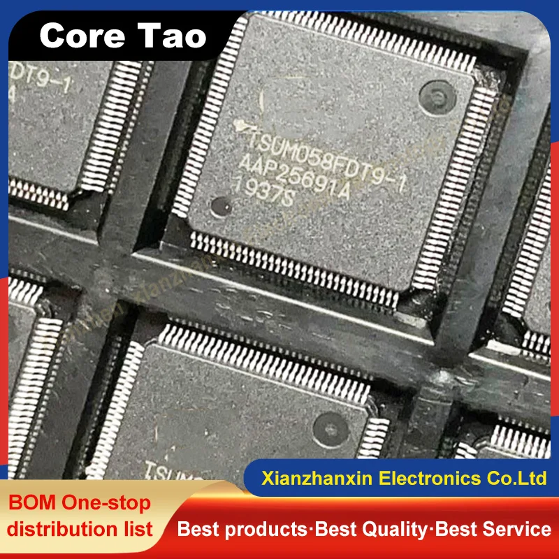 1pcs/lot TSUMO58FDT9-1 TSUM058FDT9-1 TSUMO58FDT9 TSUMO58 QFP128 Liquid crystal chip in stock