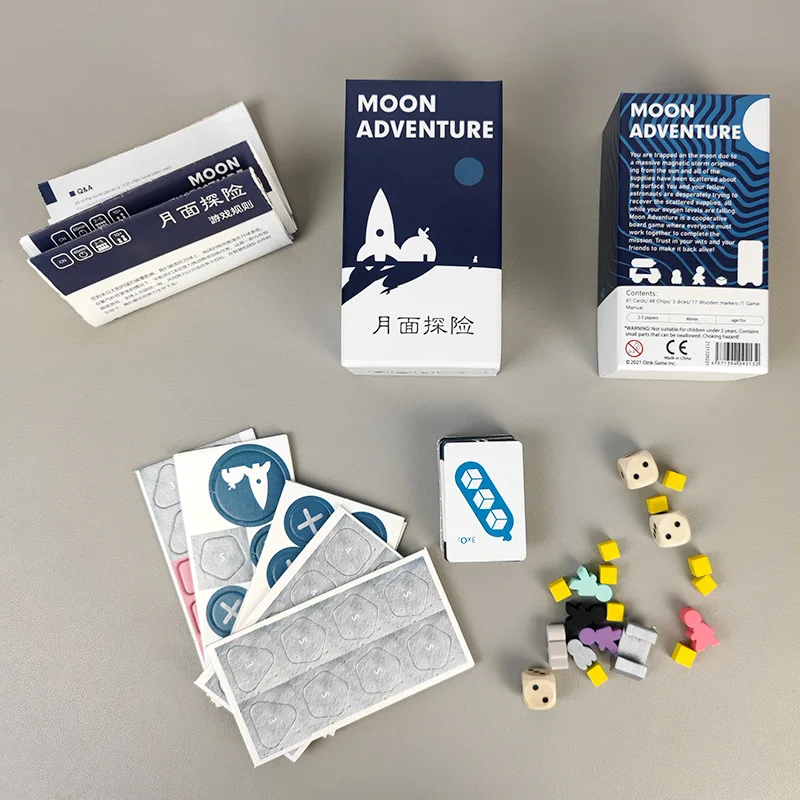 Scout Card Game • Moon Adventure • Startups Strategy • Moving Wild • A Fake Artist • Maskmen • Deep Sea Adventure • Party Game