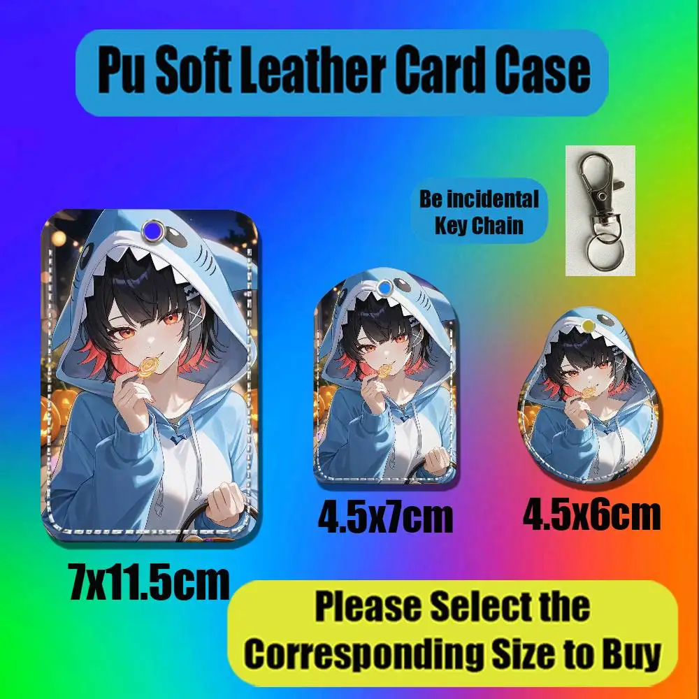 For Ellen Joe Zenless Zone Zero ZZZ For AirTag Case Card Holder Keychain ID Credit Bank Access Badge For Air Tag Case Shell