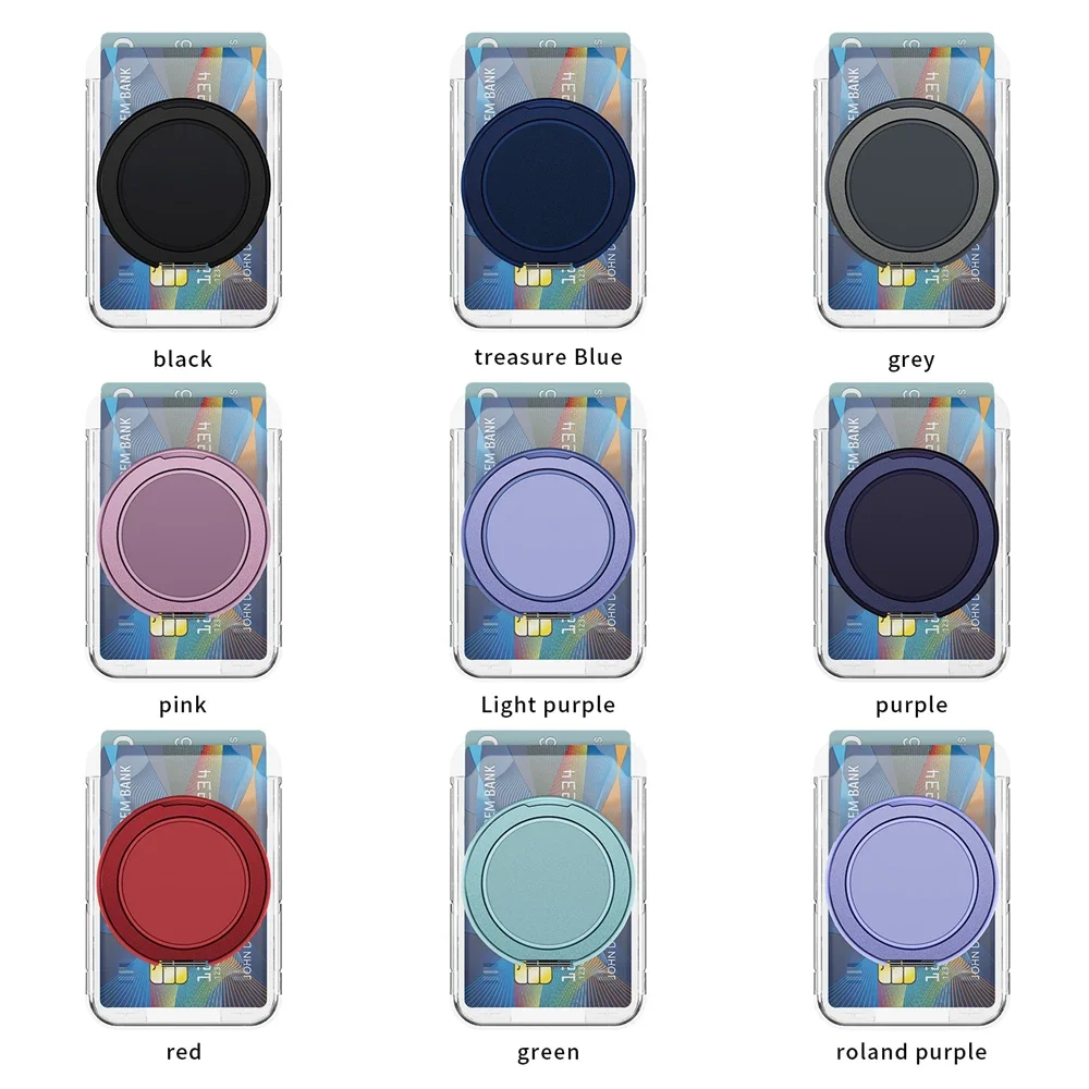 Прозрачный магнитный чехол-кошелек Magsafe для iPhone 16, Pro Max 15, 14, 13, Samsung S24 S25, ультра слот для карт, кольцо-кронштейн, крышка