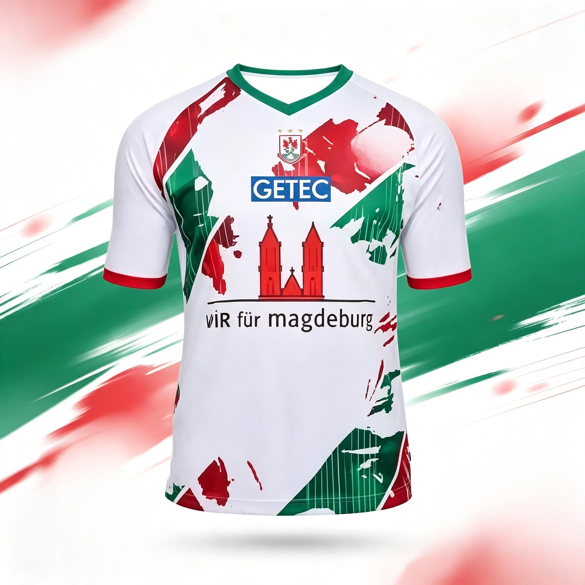 2026 Herren SC Magdeburg Handballtrikot Jugend Kinder Sportbekleidung Übergroßes Trainings-Handballtrikot Atmungsaktives Unisex-Jersey-T-Shirt – Detail 3