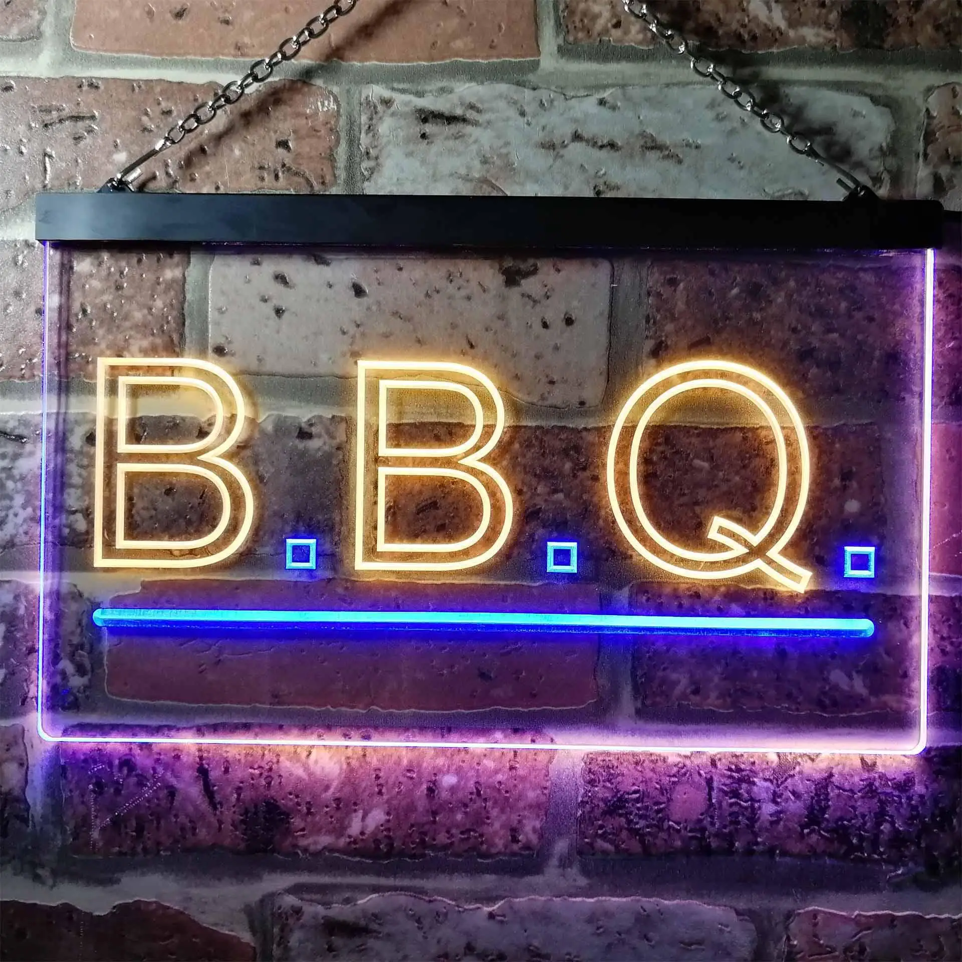 

B.B.Q. Barbecue Dual Color Led Neon Sign st6-i0566