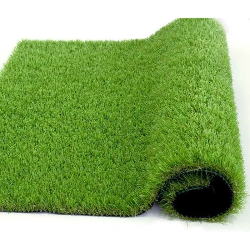 

Realistic Artificial Grass Turf Lawn-4FTX6FT, 1.38" Indoor Outdoor Garden Lawn Landscape Synthetic Grass Mat Fake Grass Rug