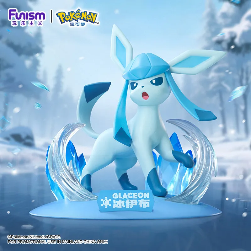 Funism Pokémon Eevee Espeon Umbreon Leafeon Glaceon Genuine Original Anime peripheral Game Action Figures Collection Toy Gifts - view 5