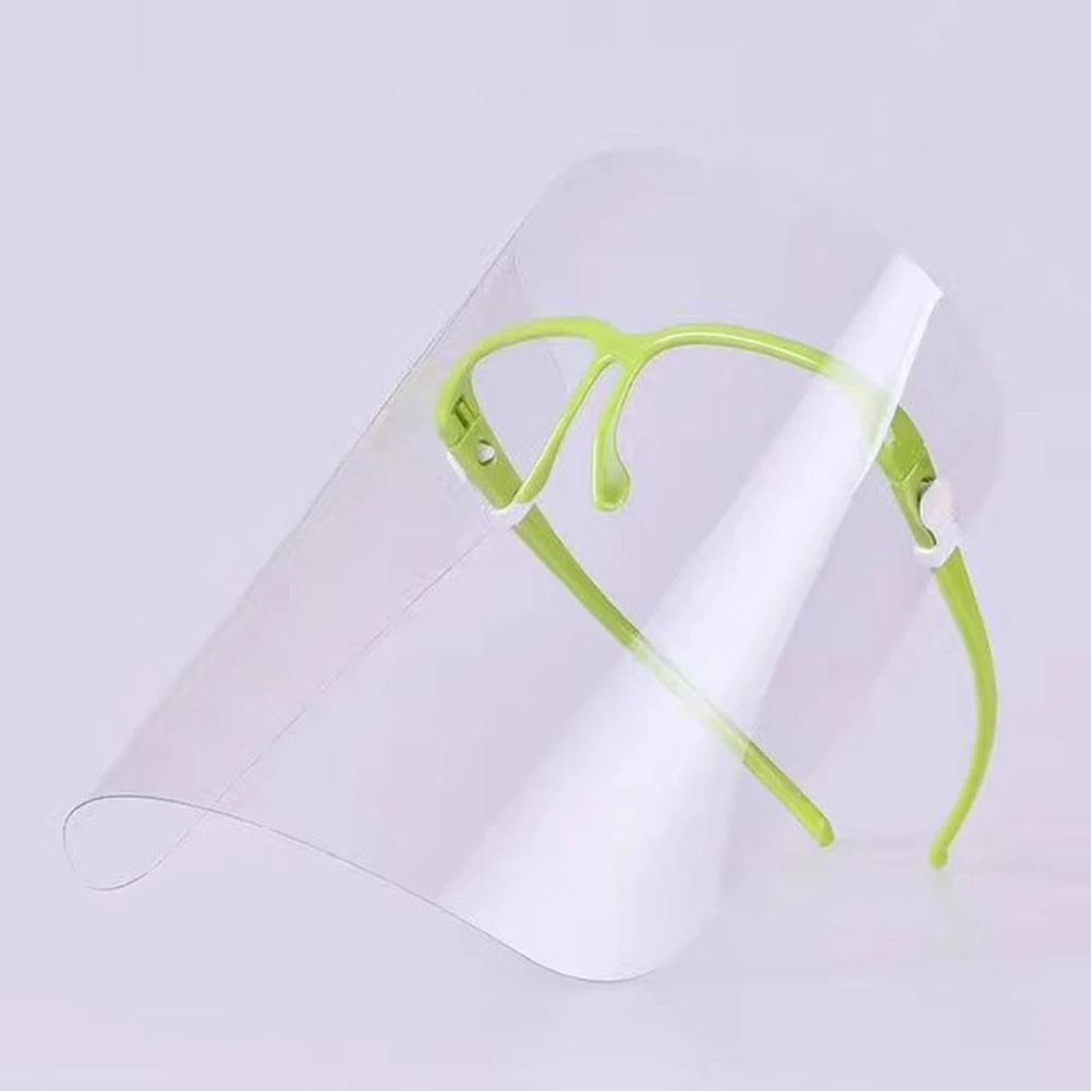 1pc Transparent Kitchen Mask Work Protection Masks Anti-Oil Splatter Full Face Mask Cooking Protector for Women Kitchen Tools